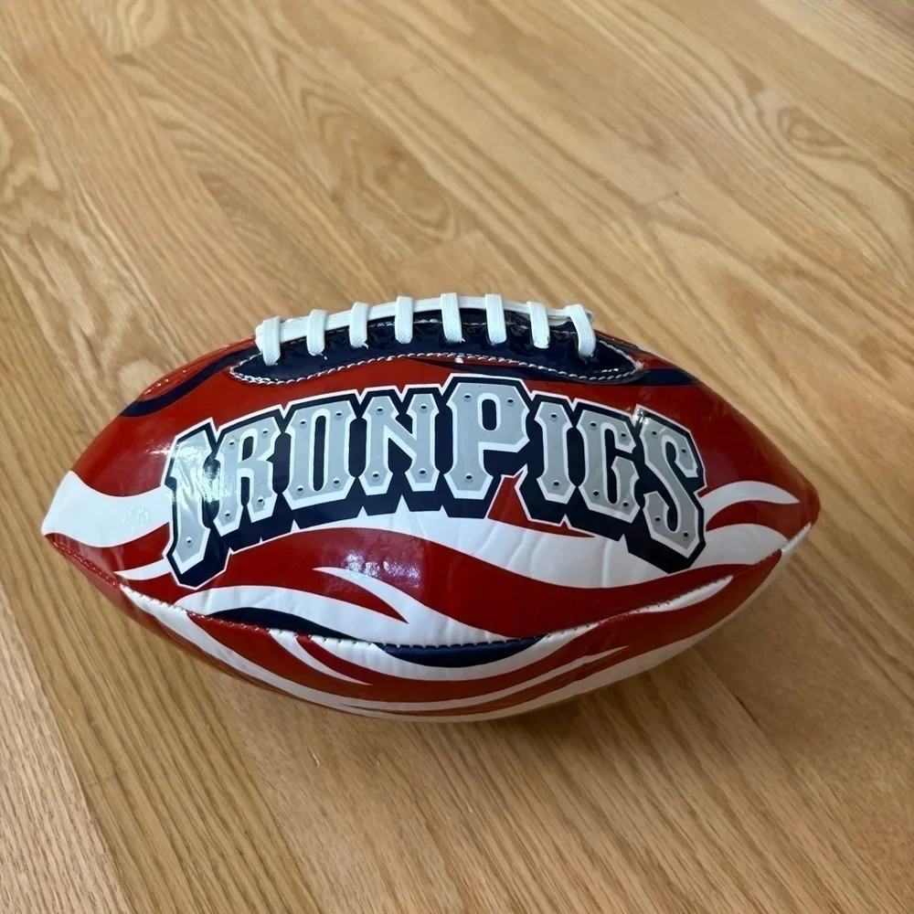 Coca Cola Iron Pigs Lehigh Valley MiLB Football Promotional Baseball